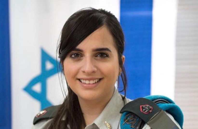  IDF Northern Command Spokesperson Maj. Keren Hajioff. (photo credit: IDF SPOKESPERSON'S UNIT)